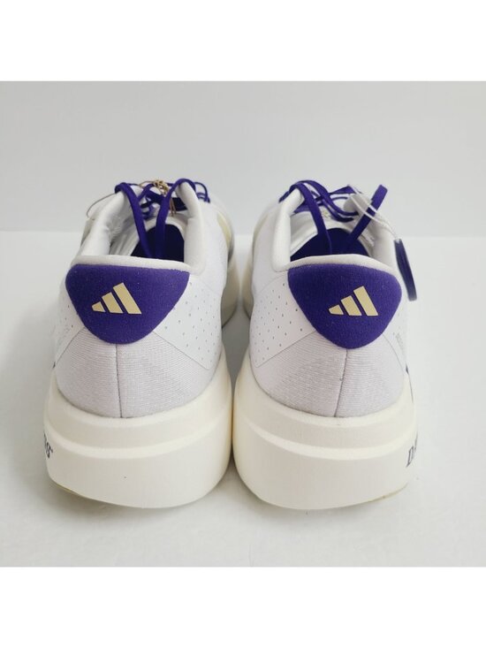 Adidas Adizero Evo SL Washington Huskies Running Shoes JQ4578 Size 12 White #1 main image 6